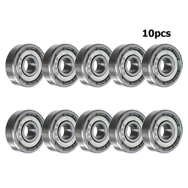 10 Uds 5x16x5mm rodamiento de bolas de ranura profunda 625ZZ rodamientos de acero al carbono para Scooter
