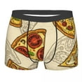 thumbnail image 2 of Boxershorts Men Comforable Panties Set Slice Pizza Pepperoni Underwear Man Boxer, 2 of 6