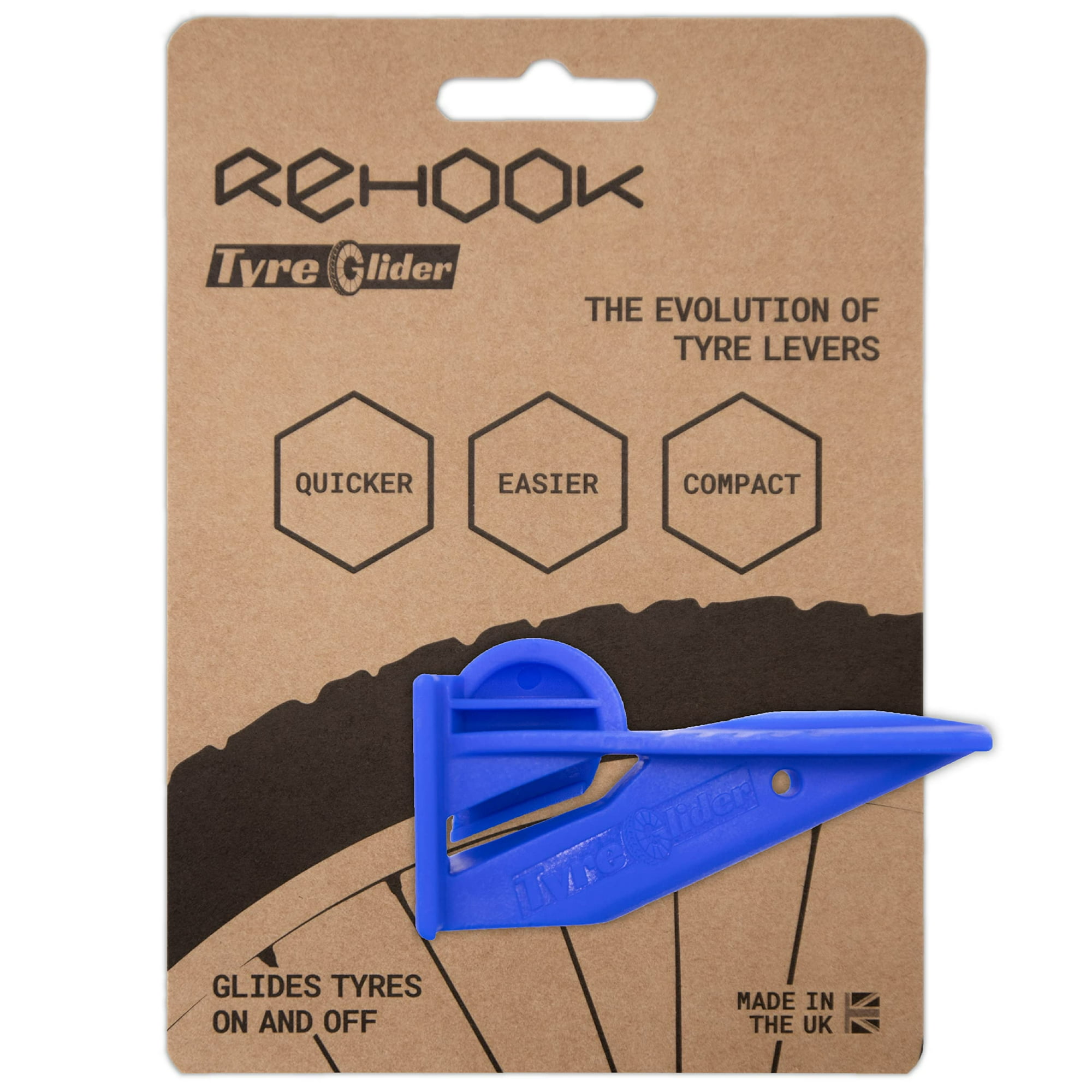 Rehook Tyre Glider A Strong Portable Bicycle Tyre Replacement