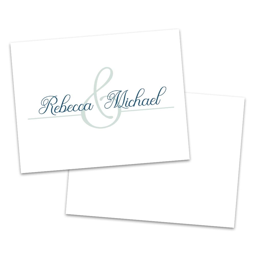 personalized folded cards