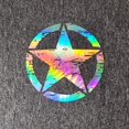 thumbnail image 1 of HENGFAYCar Stickers Five-Pointed Stars Battle Damage Reflective Decoration For Door Engine Hood Prado  Tacoma Pick-up Trunks, 1 of 6