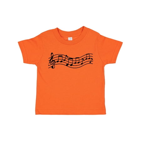 

Inktastic Music Staff Musical Gift Gift Toddler Boy or Toddler Girl T-Shirt
