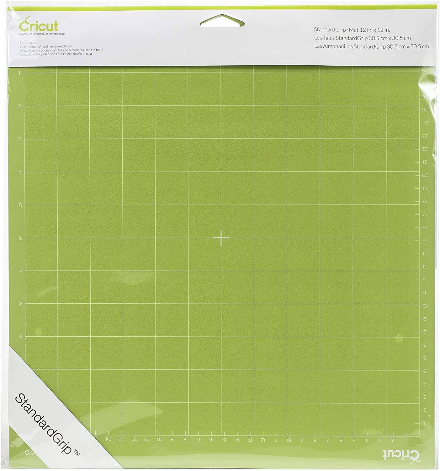 Cricut® StandardGrip Machine Mat, 12 in x 12 in (2 ct), Green