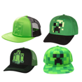 thumbnail image 2 of Minecraft Hat-Crawling Face Snap Baseball Cap--Youyou, 2 of 4