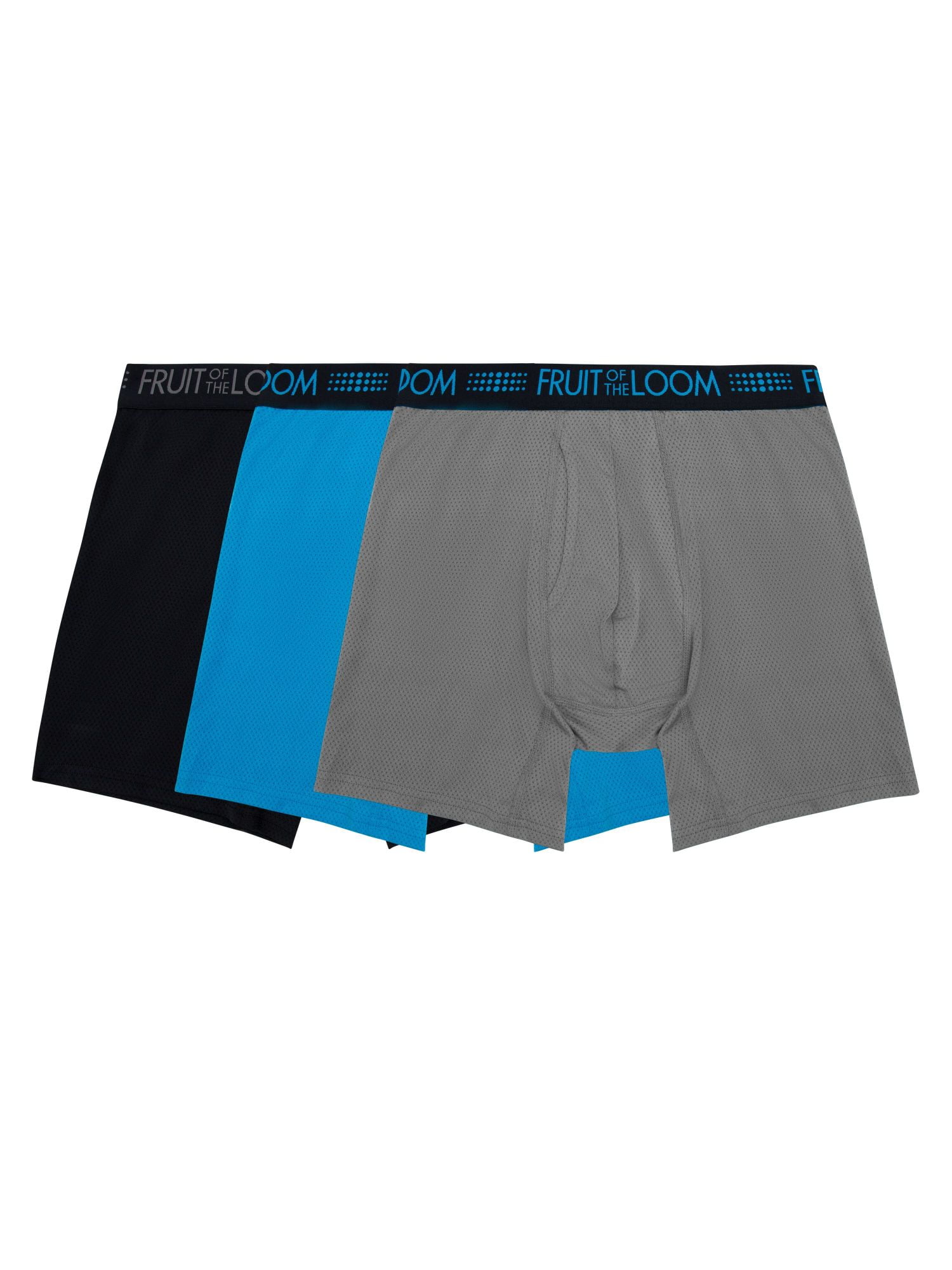 Fruit of the Loom Men's 360 Stretch Performance Active Mesh Zones
