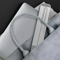 thumbnail image 3 of VONKY Support de Refroidissement pour Ordinateur Portable Support pour Ordinateur Bloc-Notes Réglable Antidérapant avec Ventilateur Support Pliable Portable, Argent, 3 of 4