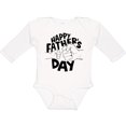 thumbnail image 3 of Inktastic Happy Father's Day Parent-Child Fist Bump Boys or Girls Long Sleeve Baby Bodysuit, 3 of 5