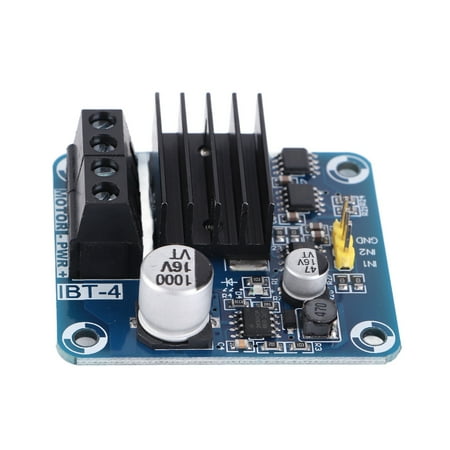

50A High Power H - Bridge Motor Driver Module With PWM Signal Isolation For Forward And Reverse Rotation 3.3V - 12V Compatible 5V - 15V Power Supply