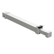 Ideal Security Window Security Bar with Child-Proof Lock, Extendable, White (10.6-16.625 Inches)