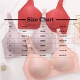 thumbnail image 2 of Womens Minimizer Bras, Women's Floral Lace Bras No Underwire Sexy Push Up Full Coverage Everyday Bras S-3XL, 2 of 5