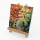thumbnail image 1 of Pcs Painting Easel Wooden Easel Small Chalkboard Easel Desk Calendar Stand For Painting Drawing Craft Art (20x5cm), 1 of 1