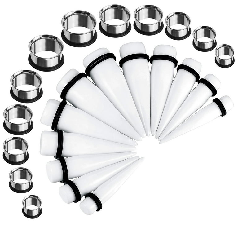 White ear deals gauges