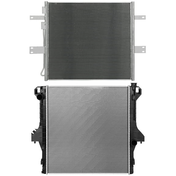 cciyu Aluminum Radiator Replacement 2003-2009 for Dodge for Ram 2500,2003-2009 for Dodge for Ram 3500