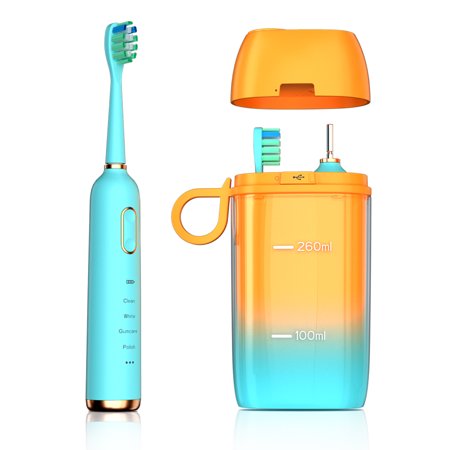 Electric Toothbrush and Teeth Whitening Brush with Sonic 30K Vibration for Optimal Tooth Cleaning and Dental Care Electric Toothbrush and Teeth Whitening Brush with Sonic 30K Vibration for Optimal Tooth Cleaning and Dental Care