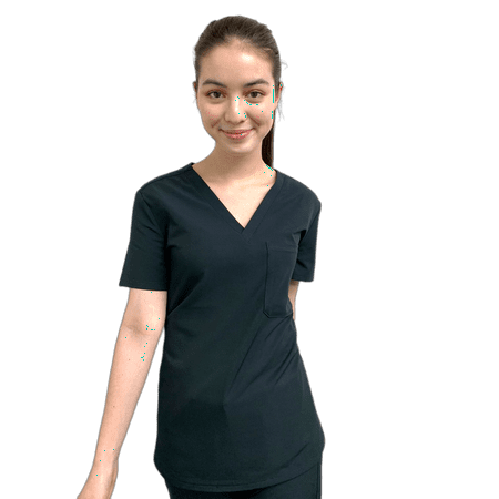 

TOP Women Scrubs Suit Tops Spandex Comfortable High-Quality Healthcare Uniforms XS-3XL