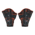 thumbnail image 1 of Unique Bargains Gants de Natation Aquatiques Impression Résistance à l'Eau Gants d'Entraînement Gris Foncé, M, 1 of 7