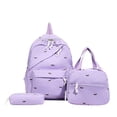 thumbnail image 6 of 3 in 1 Cute Mini dachshund Print Backpack Set, Lightweight Fabric Backpack with Lunch Handbag & Pencil Case, Casual Daily Backpack, 6 of 8