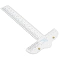 thumbnail image 3 of Worgeous T Shape Drafting Ruler Double Side Scale Ruler Transparent Plastic T Shape Ruler, 3 of 8