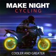 thumbnail image 3 of Tapas de válvula de neumático luminosas, boquilla de rueda de motocicleta y bicicleta a prueba de polvo, vástago de válvula de neumático fluorescente, decoración nocturna brillante, accesorios de coch, 3 of 4