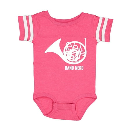 

Inktastic Band Nerd French Horn WHT Gift Baby Boy or Baby Girl Bodysuit