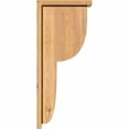 thumbnail image 3 of 5 1/2"W x 12"D x 28"H Crestline Smooth Corbel w/Backplate, Western Red Cedar, 3 of 9