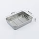 thumbnail image 2 of Heavy duty Stainless Steel Baking Tray with Cooling Rack Perfect for Oven Use, 2 of 11