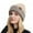 Beige, variant on vnanda Thermal Hat Unisex Winter Hat Knitted High Elasticity Soft Warm Baggy Anti-slip Regular Fit Double-sided Wear No Brim Windproof Ear for Women