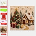 thumbnail image 6 of DIY Christmas Pearl Diamond Painting Art Kit with Frame, Christmas Pearl Beads Art DIY Christmas Pearl Diamond Painting Art Kit Gemstone Diamond Dots Beads for Home Wall Decor, 6 of 12