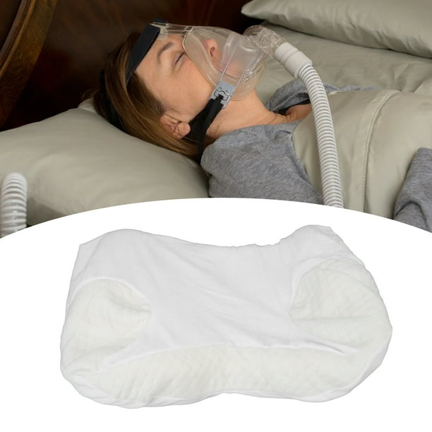Almohada CPAP Almohada Para Dormir Lateral CPAP De Espuma Suave Con Memoria Ajustable Mejora El Sueno Fresco Comodo Para La Espalda Para El Costado Para El Abdomen ANGGREK CPAP Side Sleeping Pillow