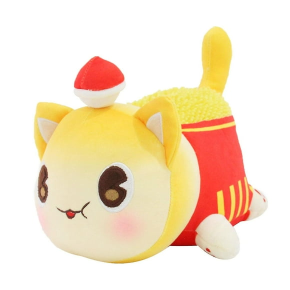 Meows Plush Doll Food Cat Plushie Sleeping Pillow Gifts