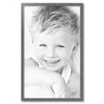 thumbnail image 2 of ArtToFrames 24" x 39" Muted Cold Silver Picture Frame, 24x39 inch Silver MDF Poster Frame (WOM-4682),  Pack, 2 of 7