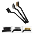 thumbnail image 4 of 3D Printer Accessory, Wire Brush Kit, Practical Multi-purpose 3 Pcs Dust Rust Cleaning Brass Steel Nylon For Applicable To All 3D Printer Nozzle Hot Bed, 4 of 8