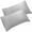 Gray, variant on Deago 400 Thread Count Gray Egyptian Cotton Pillowcases, Queen, (2 Count)