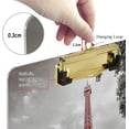 thumbnail image 2 of FMSHPON Stylish Eiffel Tower Paris in Monochrome Style Clipboard Hardboard Wood Nursing Clip Board and Pull for Standard A4 Letter 13x9 inches, 2 of 6