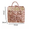 thumbnail image 2 of Yucurem Boho Quilted Fabric Storage Baskets for Organizing, Foldable Floral Laundry Hamper for Toys, Books, Towels, and Clothes, 12.2"x10.24"x10.63", 2 of 7