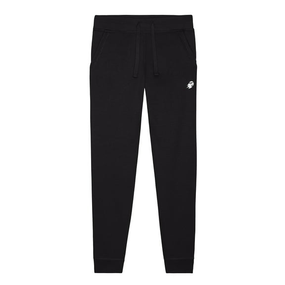 Dalix Ghost Mode Embroidered Jogger Pant Soft Fleece Relaxed Fit Lounge Mens in Black XS X-Small