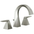 thumbnail image 1 of Delta 35546-Mpu-Dst Trillian 1.2 GPM Bathroom Sink Faucet Widespread Bathroom Faucet -, 1 of 7