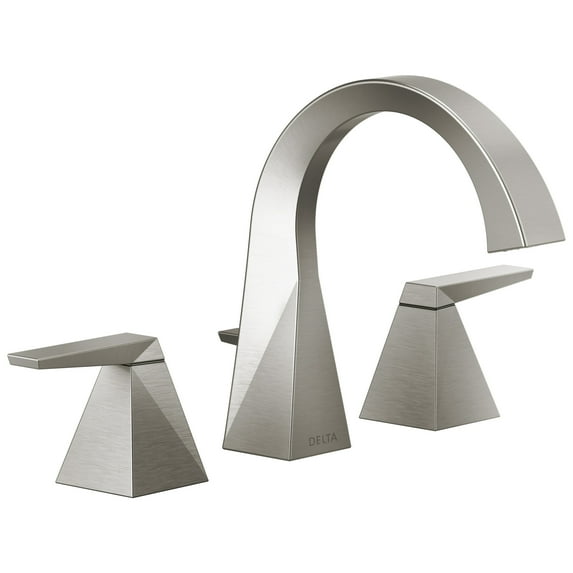 Delta 35546-Mpu-Dst Trillian 1.2 GPM Bathroom Sink Faucet Widespread Bathroom Faucet -