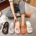 thumbnail image 4 of Chaussons Mignons Dessin Animé pour Femmes Automne et Hiver version Tendance ins Imperméable Baotou, 4 of 6