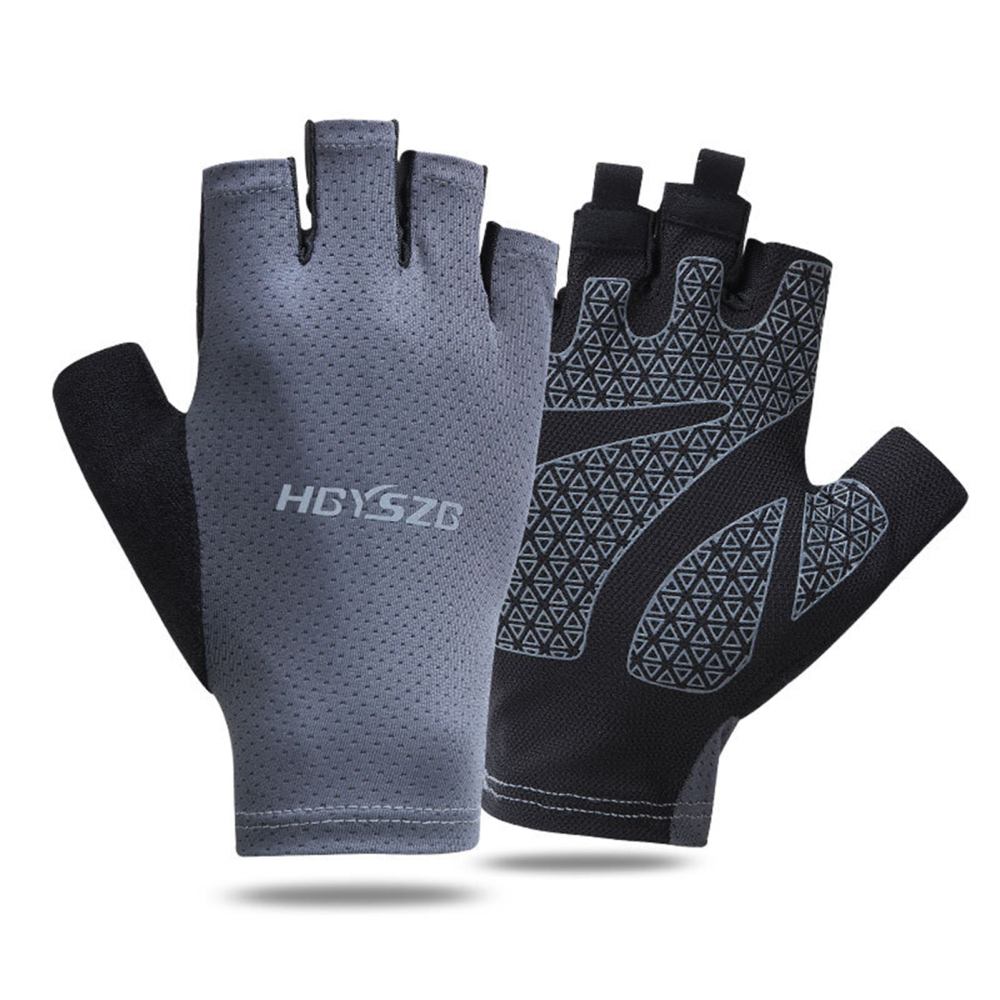 Halffinger Sports Gloves Threedegree Palm Rest Design For Cycling