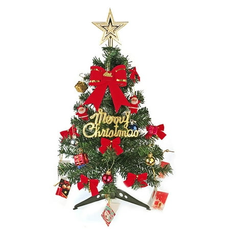 Christmas Tree Artificial Christmas Tree With Ornaments 30/45/60CM Christmas Decoration Family Christmas Decoration Indoor And Outdoor