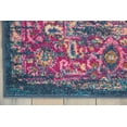 thumbnail image 4 of Nourison Passion Persian Blue 5'3" x 7'3" Area Rug, (5x7), 4 of 7