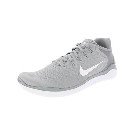 Nike Men's Free Rn 2018 Wolf Grey / White-White-Volt Ankle-High Running Shoe - 9.5M