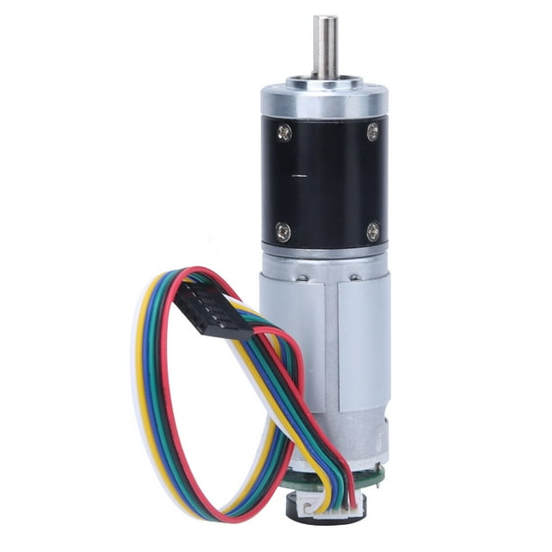 Gear Motor With Encoder 12V 330RPM Metal DC Geared Motor Speed ...