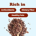thumbnail image 5 of Organic Sweet Cacao Nibs, 4 Ounces – Lightly Sweetened with Coconut Sugar – by Food to Live, 5 of 7