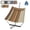 Brown, variant on Kicctian 2 Person Hammock with Stand, Double Outdoor Hammock with Pillow, Max 450 lbs Capacity, Balance Rope Included, Large Hanging Bed for Patio, Backyard or Poolside,Dark Gray