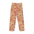 thumbnail image 5 of Xecao Yellow Flowers Men's Straight Lounge Pajama Pants: The Ultimate in Comfortable Sleepwear, 5 of 9