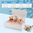 thumbnail image 4 of 12x6x4 Magnetic Closure Boxes Set,White Gift Box with Lid for Party Festival Birthday (4 Pack), 4 of 6