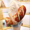 thumbnail image 2 of BallsFHK 20cm 3D Simulation Sausage Shape Soft Lumbar Back Cushion Plush Stuffed Toy, 2 of 3