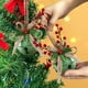thumbnail image 1 of Campanas de Navidad Adornos navideños Campanas Cascabeles Agujas de pino Lazos de bayas Diámetro de campanas para colgar en el árbol de Navidad Suministros para fiestas navideñas Akmoler, 1 of 9